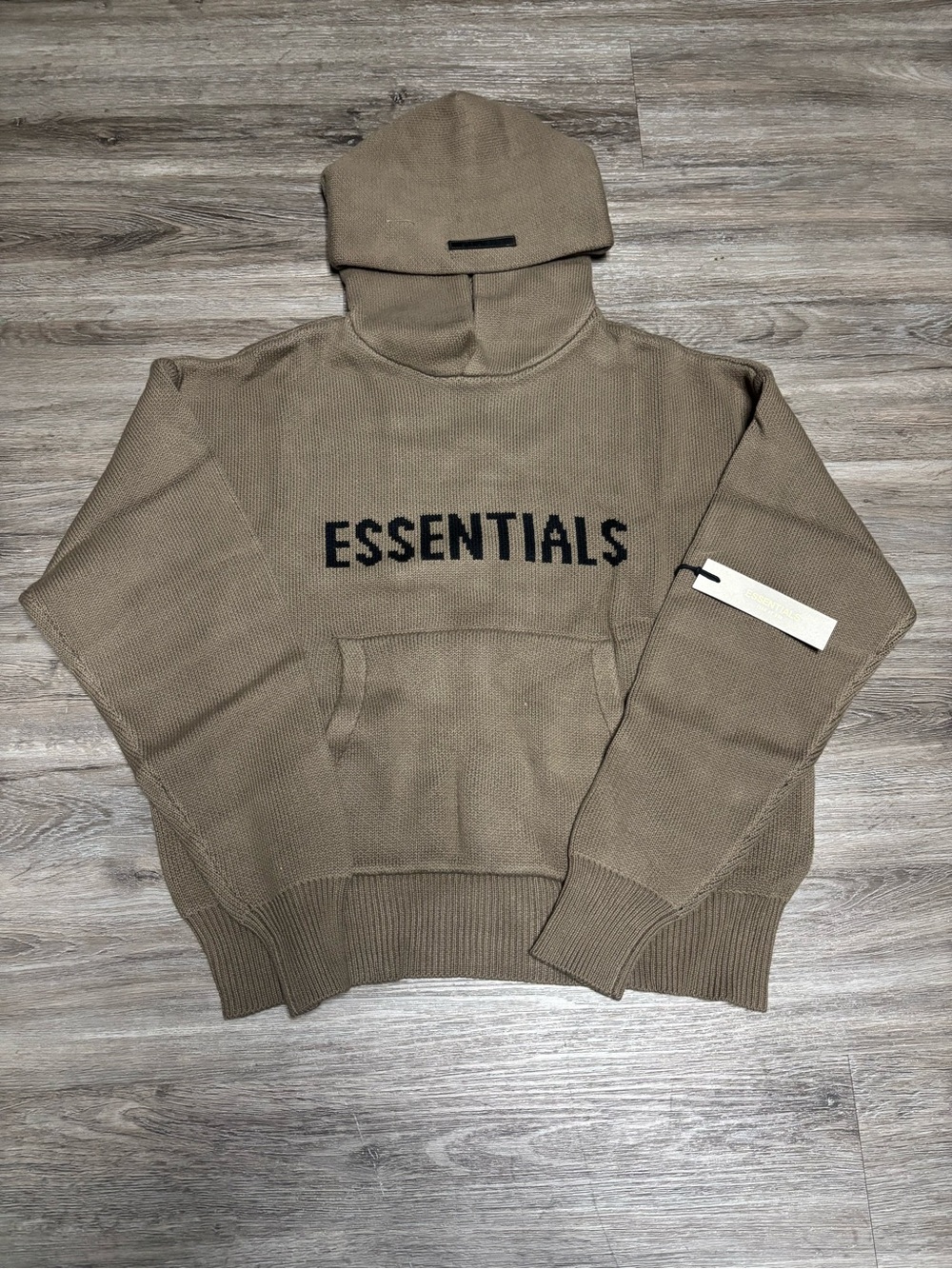 Ss21 fear of god essentials Harvest knit hoodie